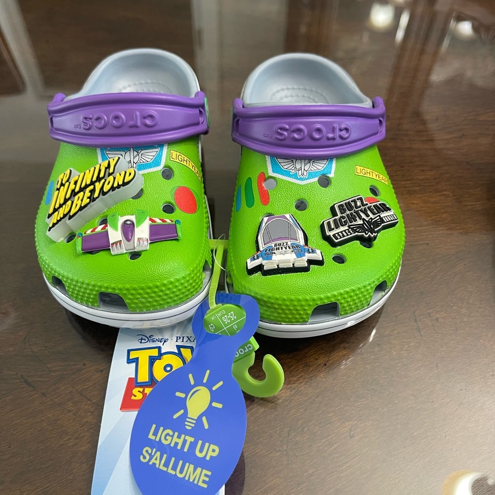 Brand new Toy Story x Crocs Buzz C9